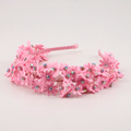 Best fashion hair accessories for children in pink - girls flower crown
