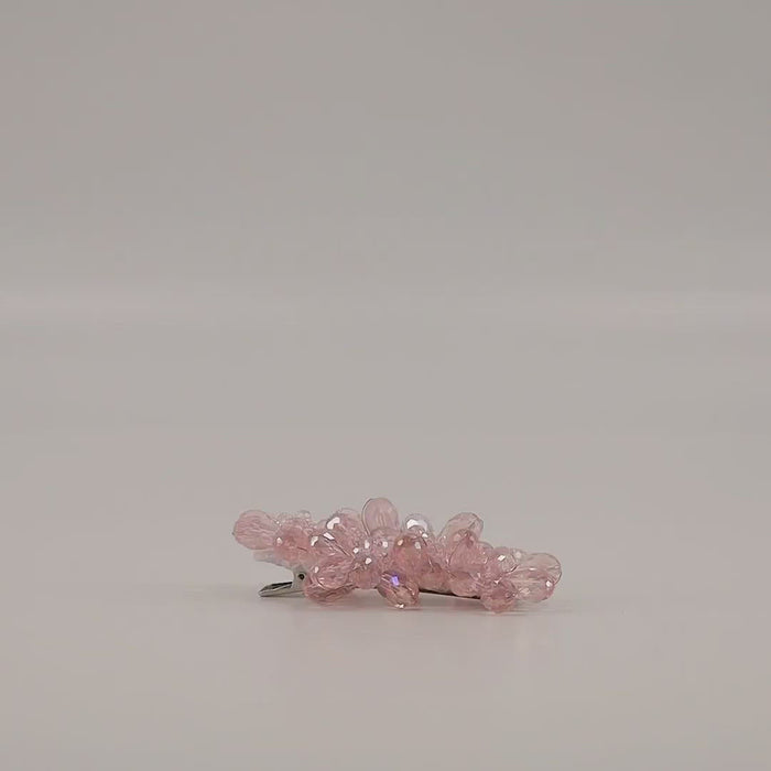 Designer Girls Hair Accessories | Estee Pink Crystal Hair  display picture 1
