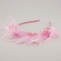 Girls Pink Hair Accessories | Feather Headband