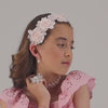 Luxury Flower Crown - buy designer childrens hair accessories