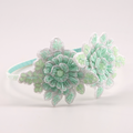 Best designer girls flower headbands - handmade by Sienna Likes to Party
