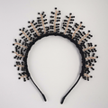Designer Black Jeweled Hair Accessories | Sienna Likes To Party 
