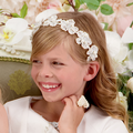 Designer Bridal Hair Accessories for Flower Girls by Sienna Likes to Party Headbands