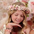 Designer Girls Flower Garlands for Weddings by Sienna Likes to Party Accessories