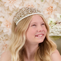 Best Designer Girls Crystal Princess Crown in white