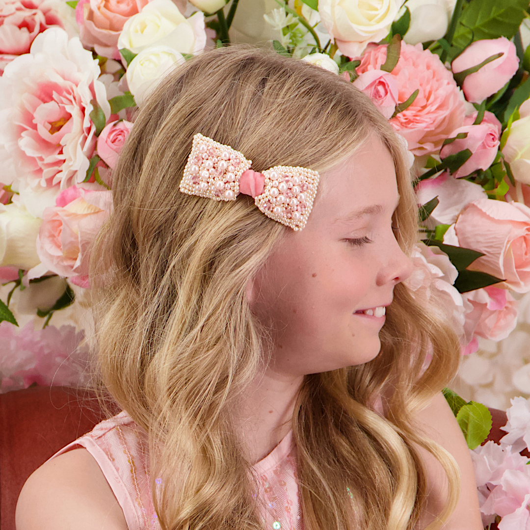 Girls Designer Luxury Hair Bows by Sienna Likes to Party
