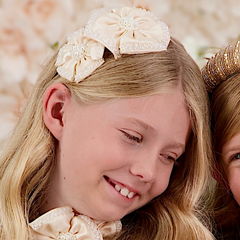 Luxury handmade girls hair accessories by Sienna Likes to Party