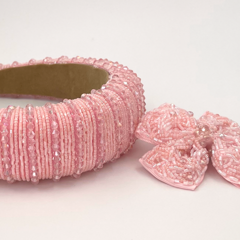 Buy Girls Pink Hair Accessories by Sienna Likes to Party luxury kids headbands and hair clips