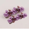 Luxury purple hair accessories for children by Sienna Likes to Party