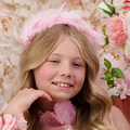 Designer childrens feather and crystal headbands by sienna likes to party accessories