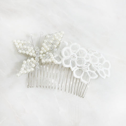 Butterflies and Pearls Flower Girl Slide.