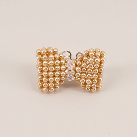 The Alice Bow Pearl Designer Ring.