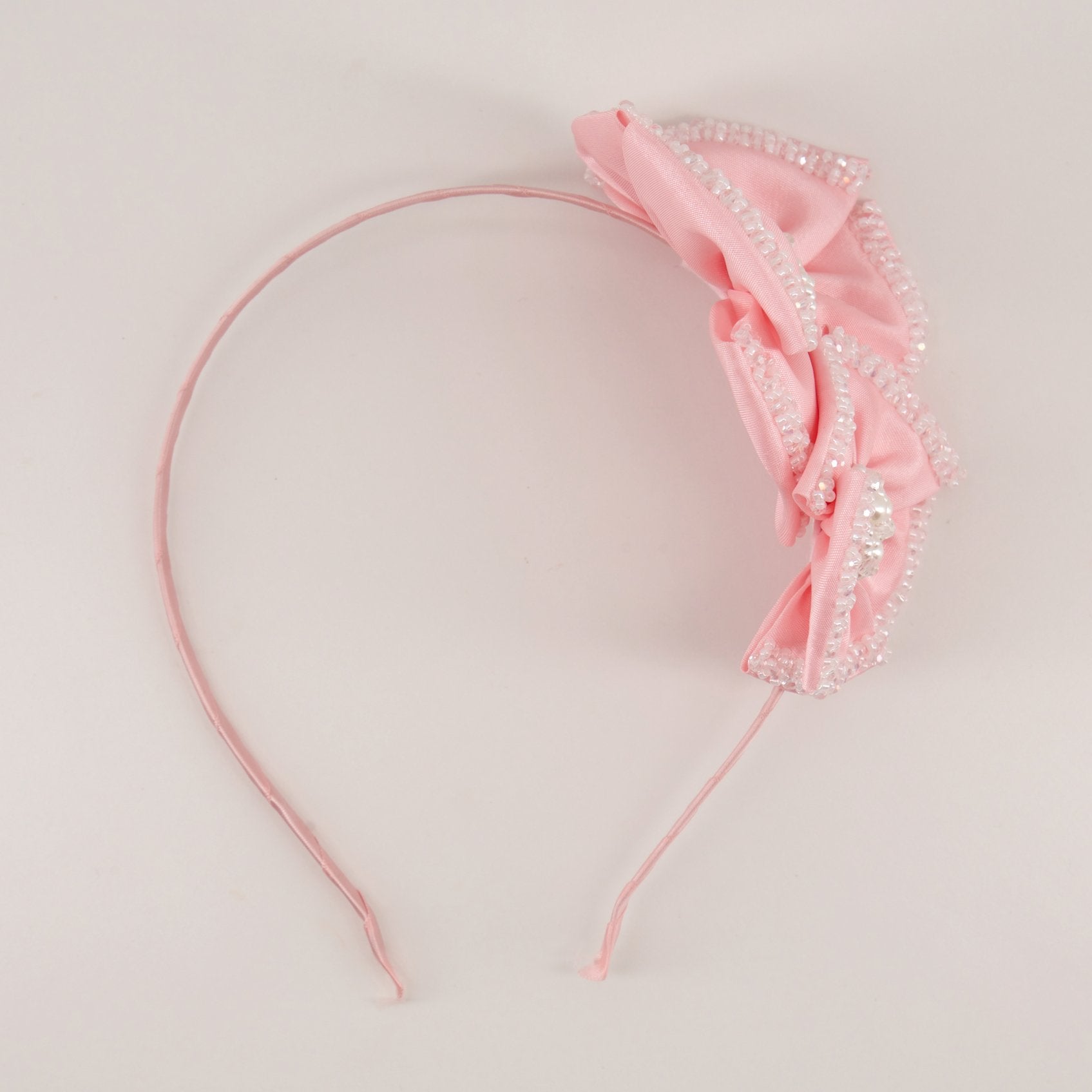 The Angelina Flower Girls Headband.
