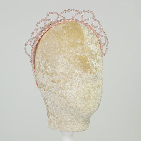The Atara Crystal Designer Tiara Headband.