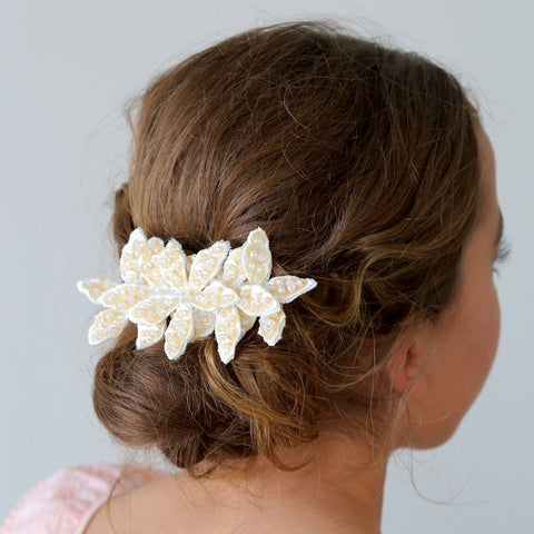 flower Designer Hair Clip