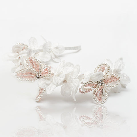 The Butterflies & Daisies Designer Girls Headband.