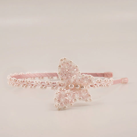 The Calisto Pearl Butterfly Headband.