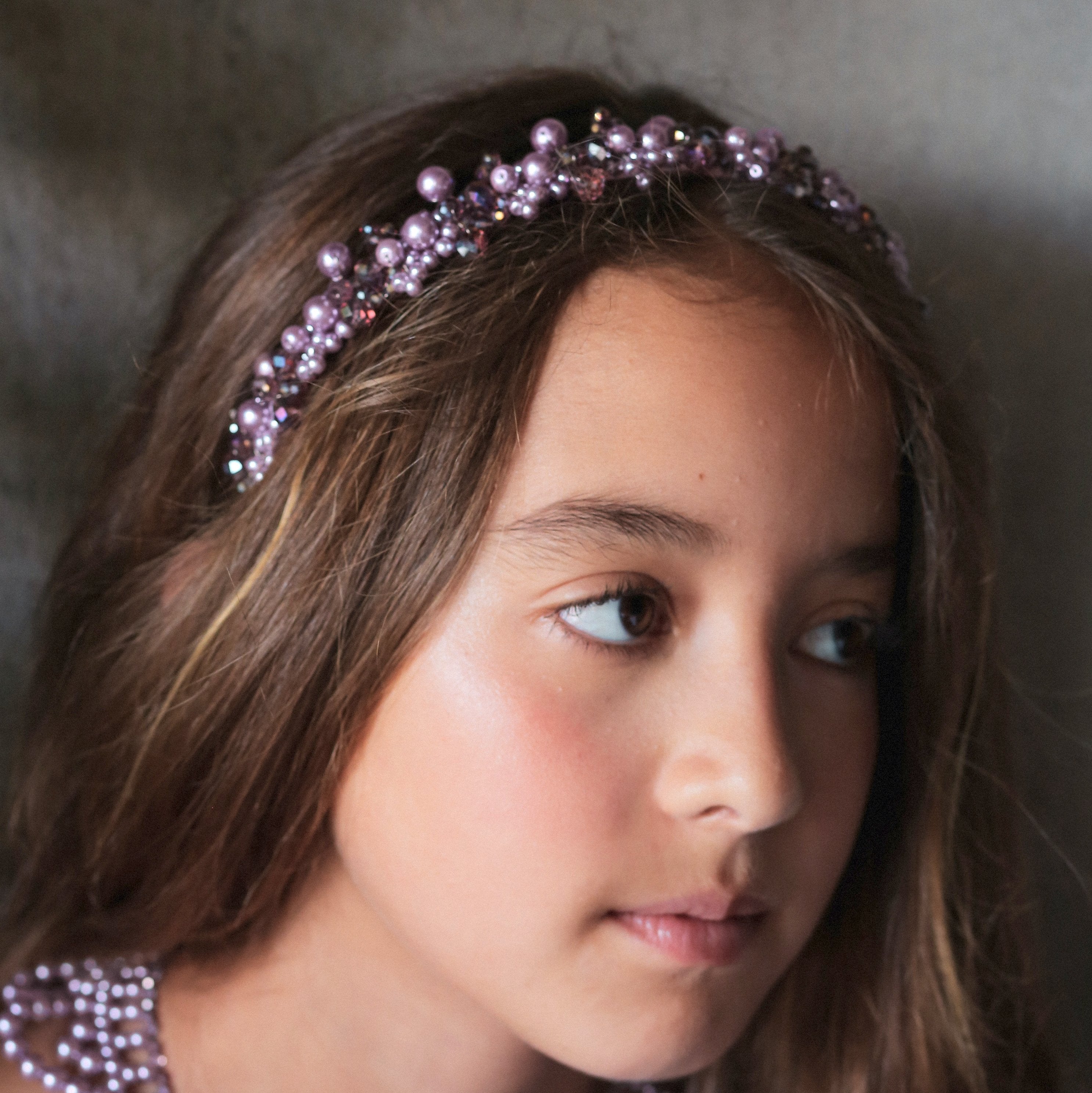 The Caressa Classic Pearl Designer Headband.