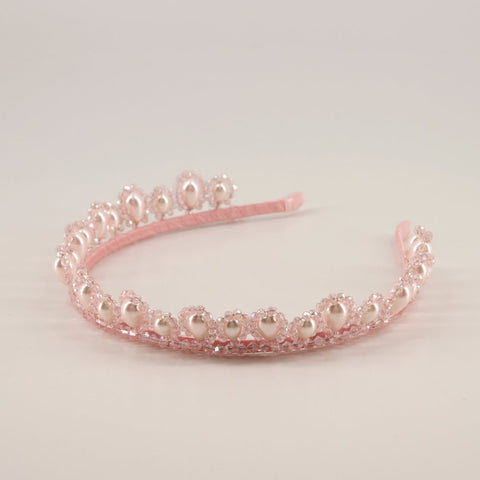 The Carita Pearl Tiara Designer Headband.