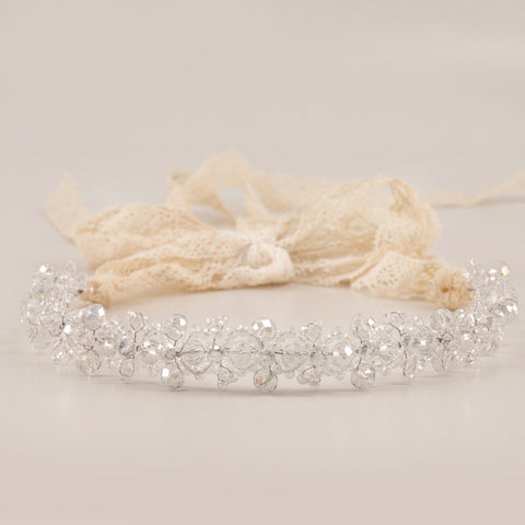 The Chiara Crystal Luxury Hair Garland.