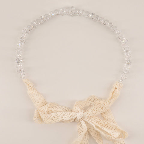 The Chiara Crystal Luxury Hair Garland.