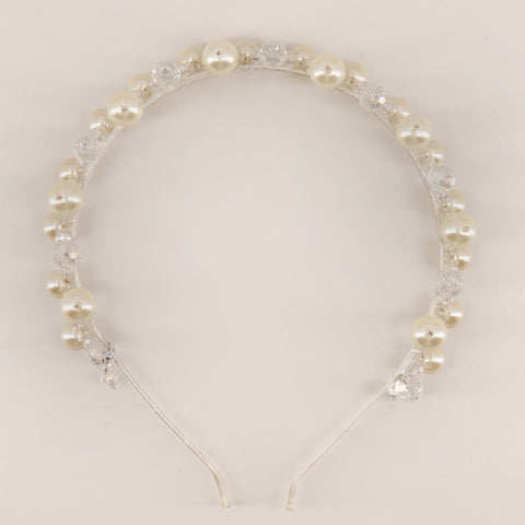 The Clara Designer Pearl Headband.