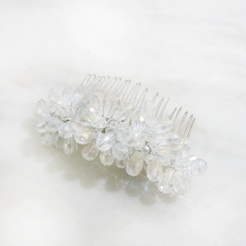 The Crystal Petal French Comb.