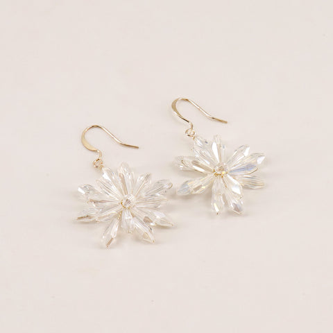 The Designer Jessica Crystal Cluster Earrings.