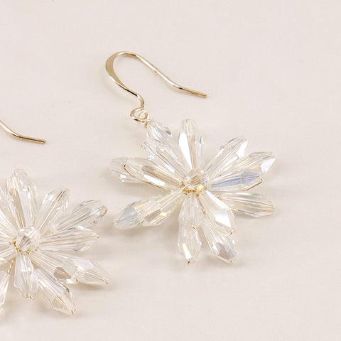 The Designer Jessica Crystal Cluster Earrings.