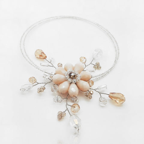 The Duchess Rene Designer Crystal Necklace.