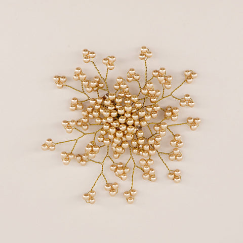 The Emmaline Pearl Flower Hair Clip.