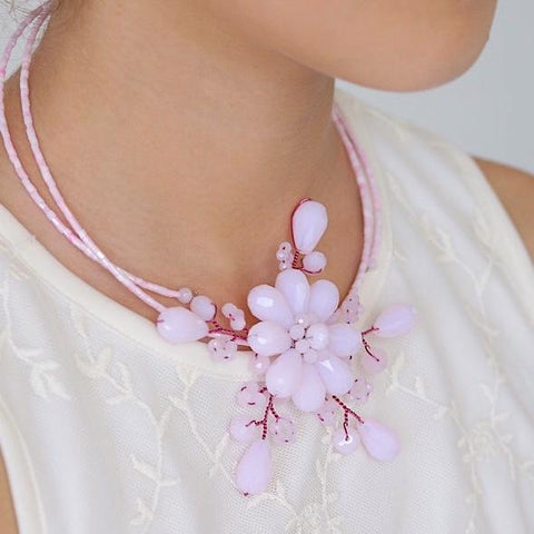 The Gypsy Rose Designer Crystal Necklace.