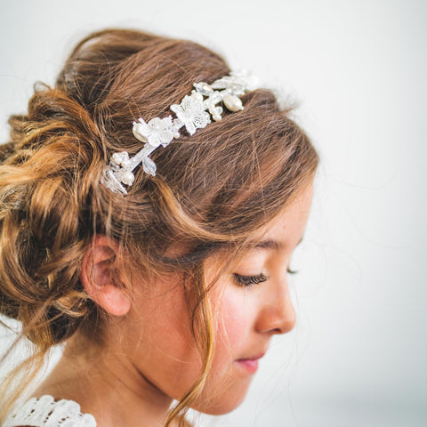 The Joya Flower Designer Headband.