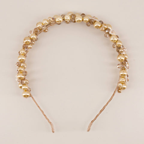 The Juileta Pearl Designer Headband.