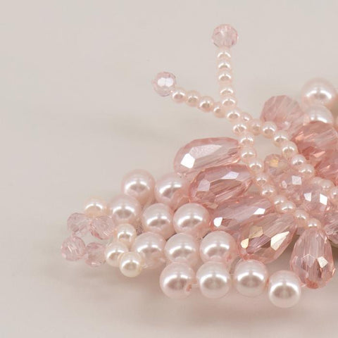 The Lady Annabella Pearl Butterfly Hair Clip.