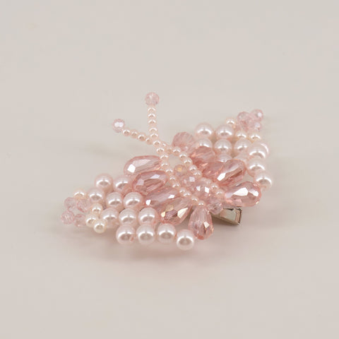 The Lady Annabella Pearl Butterfly Hair Clip.