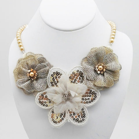 The Lady Regal Statement Pearl Designer Necklace.