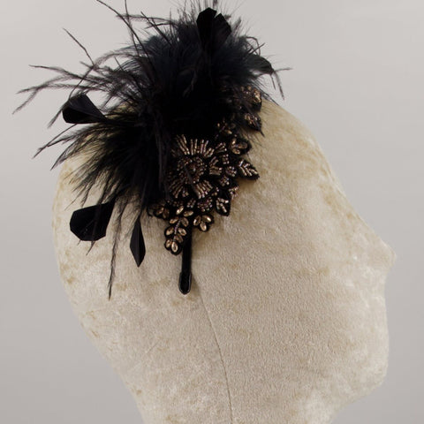 The Micah Miracle Designer Feather Headband.