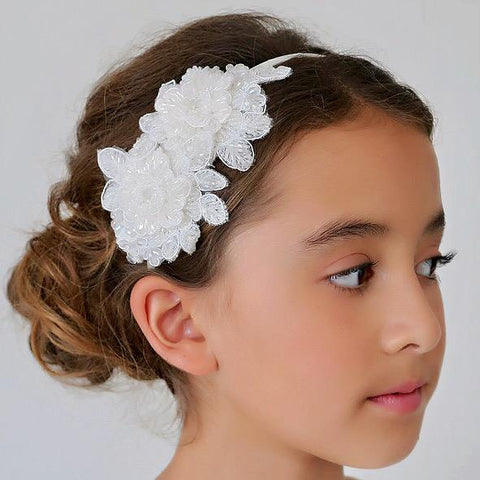 The Miss Sofia Flower Girls Designer Headband.