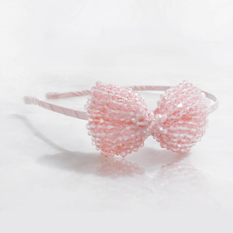 The My Crystal Designer Hair Bow Girls Headband.