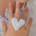 The My Love Heart Crystal Designer Ring.