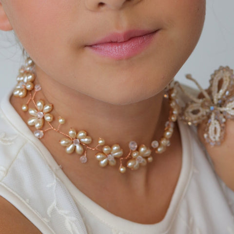 The Paislee Luxury Pearl Necklace.