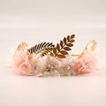 Designer pink flower hair garland | Sienna Likes To Party 