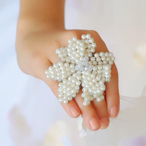 The Princess of Pearls Designer Ring.