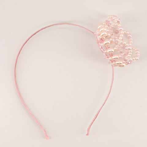 Designer Pink Crown Headband | Sienna Likes To Party 