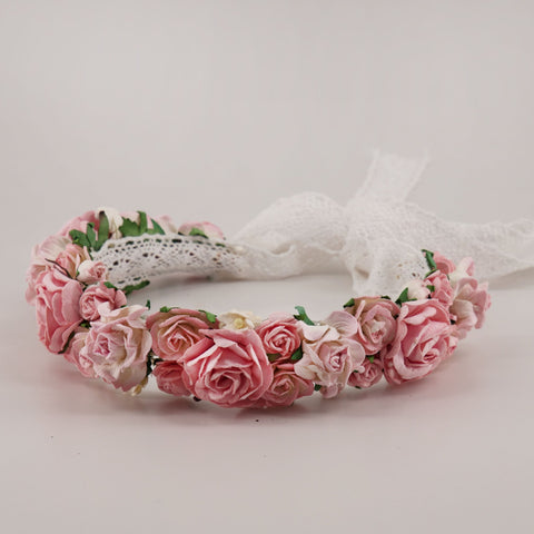 Baby Hair Garland.  The best designer flower crown for children, handmade by Sienna Likes to Party for Flower Girls and Special occasions