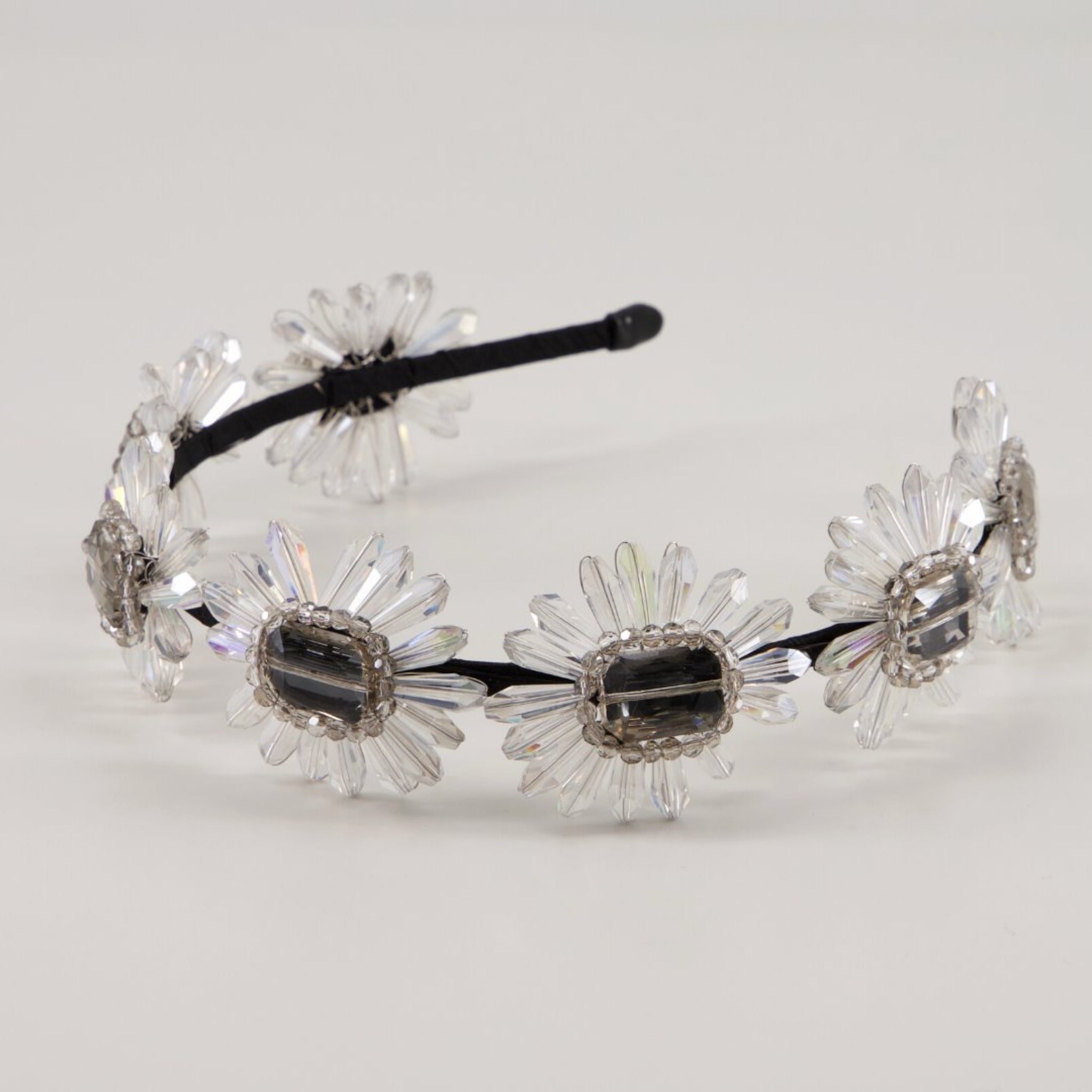 Designer Crystal Flower Headband | Sienna Likes To Party 