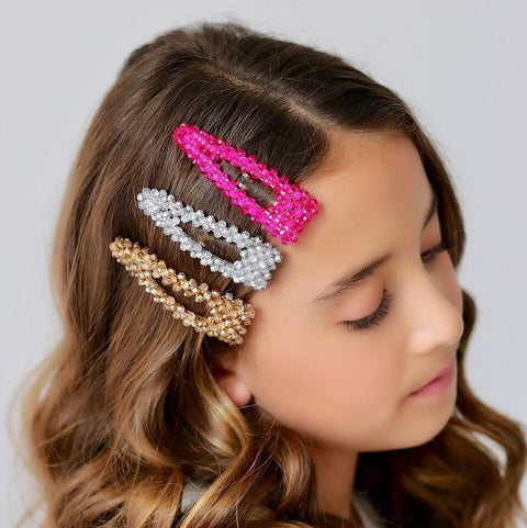 The Star Galaxy Crystal Designer Barrette.