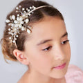 The Taraji Crystal Flower Designer Headband.