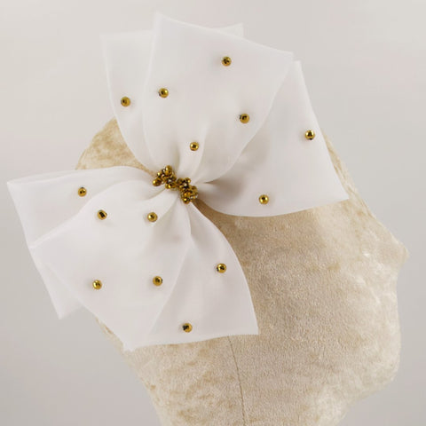 The Vevina Statement Bow Hair Clip.